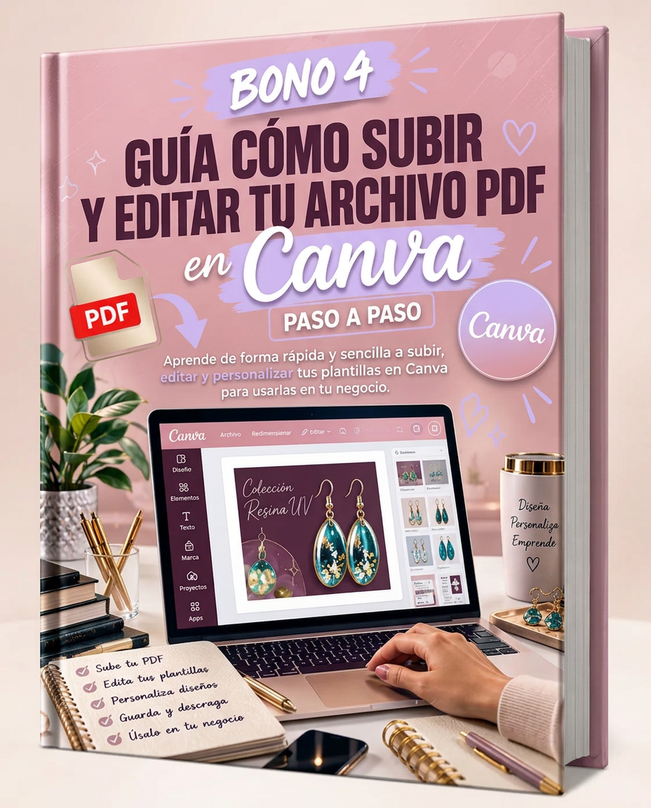 Mockup del Bono 4: guía paso a paso para subir y editar tu archivo PDF en Canva
