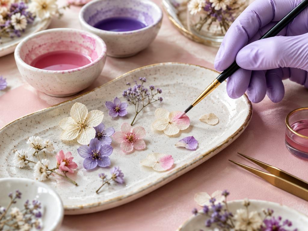 Escena del módulo 07: Cómo pigmentar flores